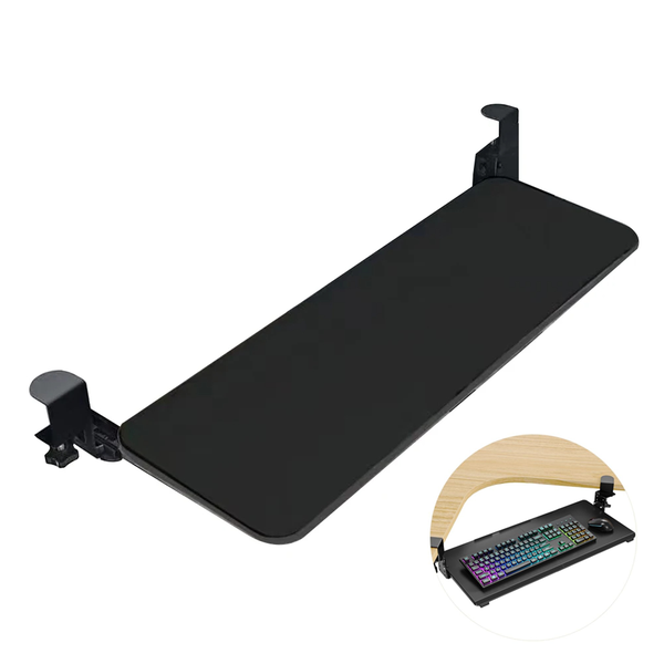 Keyboard Stand Keyboard Tray Under Desk Rotatable Punch-Free Drawer Bracket
