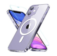 MagSafe Clear Case &amp; Screen Protector Combo Compatible with iPhone11 Pro Max