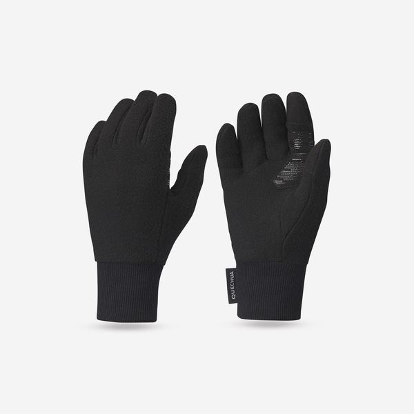 Quechua Kids' Fleece Hiking Gloves - Sh500 - 6-14 Years