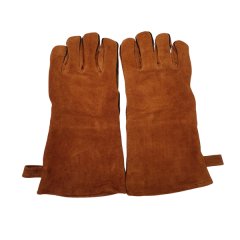 Leather Braai Gloves - Brown