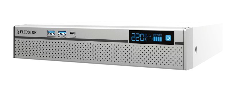 Elecstor Mercury Edition 100W 75WH LiFePO4 Mini UPS dual port USB