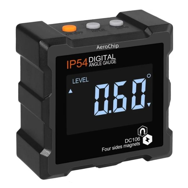Electronic Protractor Digital Inclinometer Gauge Meter Magnets Base Measure