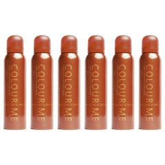 Colour Me Red Body Spray Pack of 6