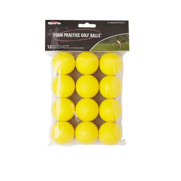 Pride Sports Foam Practice Golf Balls - 12 Golf Balls