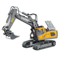 Alloy RC Excavator 11CH 2.4G Wireless Construction Truck Toy