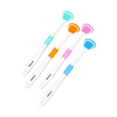 Enova Tongue Scraper Easy Grip for Fresh Breath &amp; Healthy Gums - 4 Pack