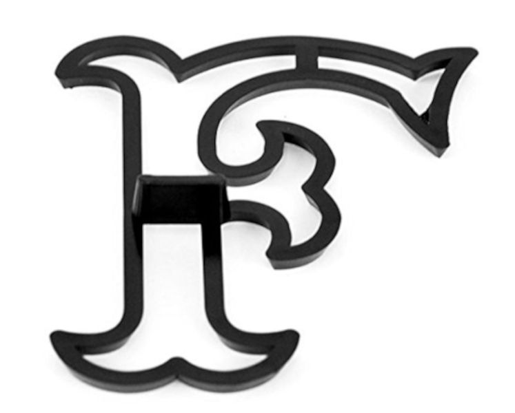 Patchwork Cutters LARGE LETTER &amp; Sugarcraft Cake Decorating Cutting Tool