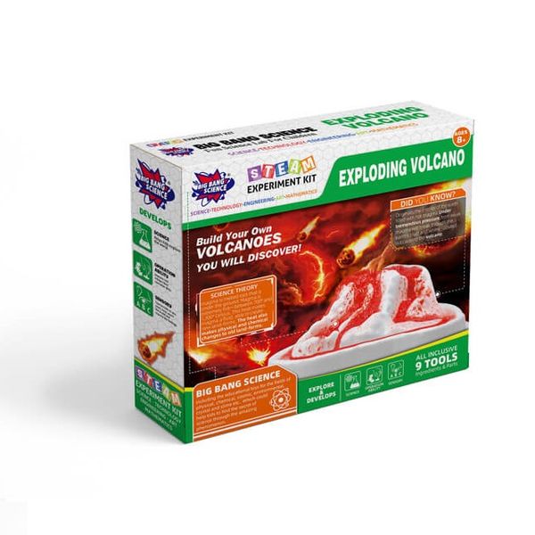 Big Bang Science Experiment Kit - Exploding Volcano