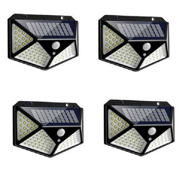 Led Outdoor Solar Interaction Wall Lamp-Sh-114 (4 Piece)