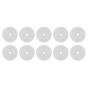 10pieces Cymbal Felts (10cm, Gray)
