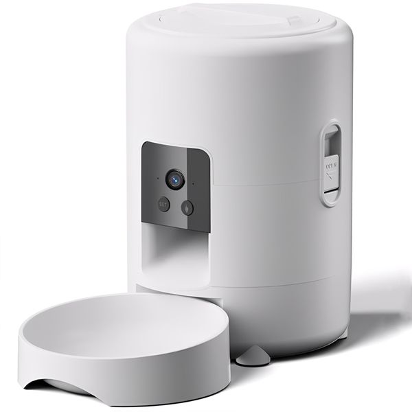 Smart Pet Feeder,Automatic Feeder,Live Camera,Feeding App, 2L Capacity,cat