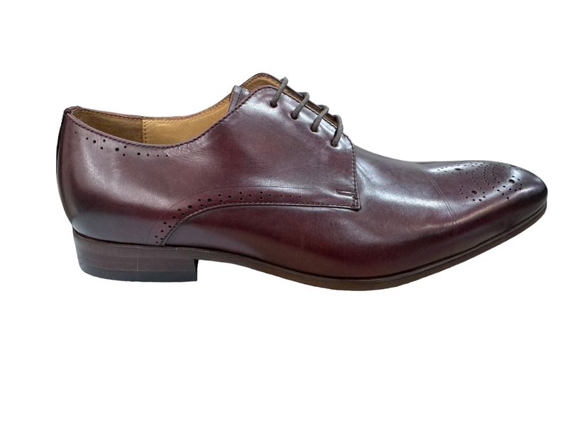 Florsheim - Ashton Burgundy Mens Lace Up Formal Shoes