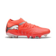 Puma Future 9 Pro Firm/Artificial Ground Football Boots - Glowing Red/White
