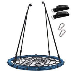 Heartdeco Spider Web Swing Seat for Kids - 100cm