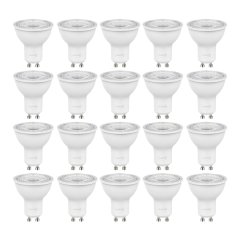 illumin8 GU10 5W LED Light Bulbs Cool White 4000K - 20 Pack