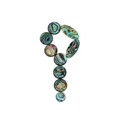 9-Pack Abalone Shell Sax Key Inlays