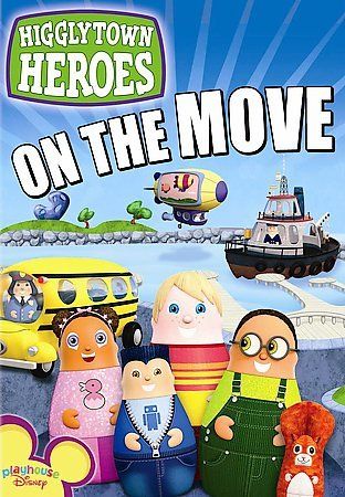Higglytown Heroes:on the Move - (Region 1 Import DVD)