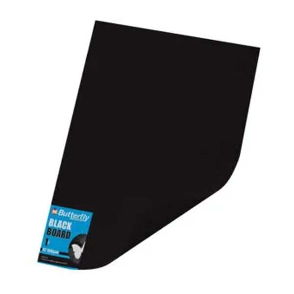 Butterfly Board - A2 160gsm Bright Singles - Wrapped (Black) x 25