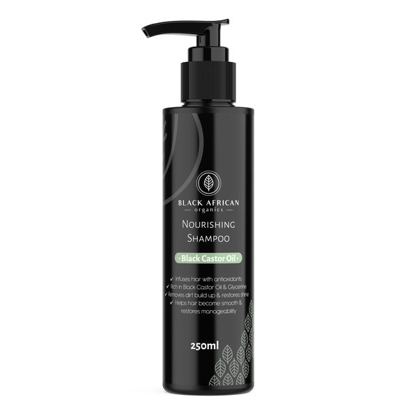 Black Castor Oil + Baicapil Conditioning Natural Ethnic Hair Growth Shampoo