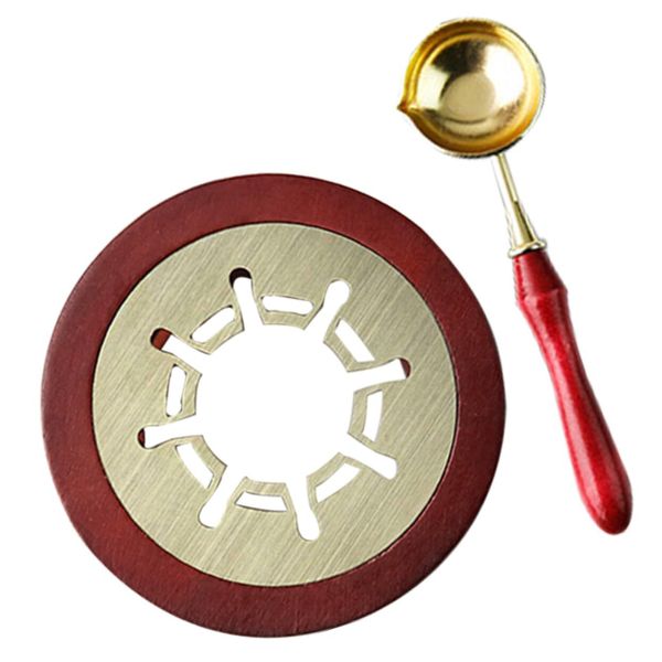 Seal Spoon Warmer Wax Furnace Tool for Melting Sealing Stove Craft