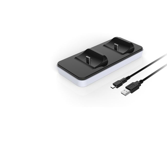 Dual USB PS5 Controller Charging Dock Compatible With PS5 Controller SE