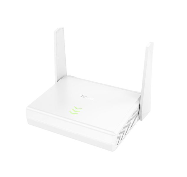 Hoco. HI36 WiFi4 Router 2.4GHz 300Mbps 4 LAN Ports Desktop Home Internet