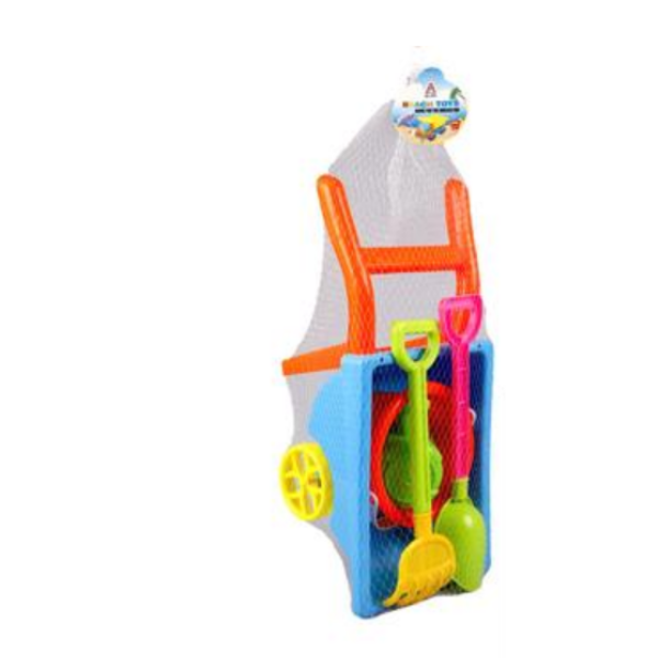 Plastic Wheel-Barrow with Accessories