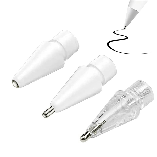 3 Pack Pencil Tips Compatible With Apple Pencil 3 Styles No Wear Out Fine Point