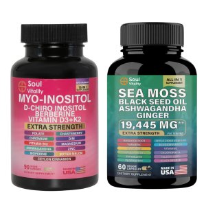 Soul Vitality Women's Hormone &amp; Vitality Superfood Bundle - Daily Vitality