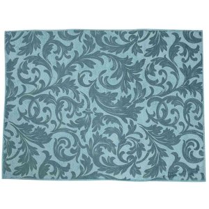 Washable Dish Drying Mats for Kitchen Counter Large (Blue Vine)