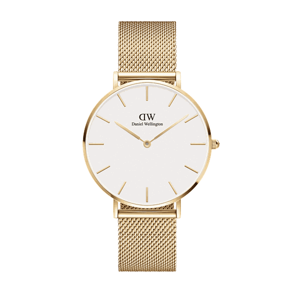 Daniel Wellington Petite Evergold White 36mm