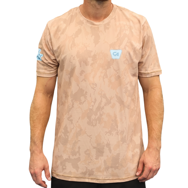 CA Padel Shirt - Sandy Camo