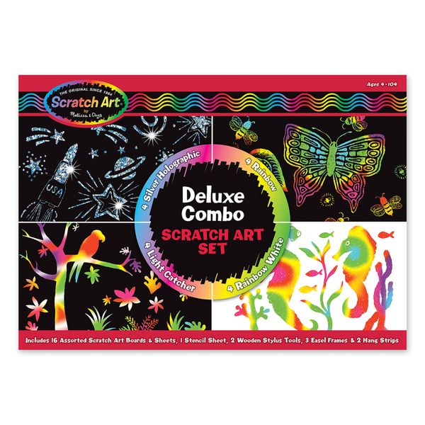 Melissa &amp; Doug Deluxe Scratch Art Set