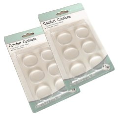 Gel Shoe High Heel Insole Pads - Gel Dot - 2 Packs Of 6