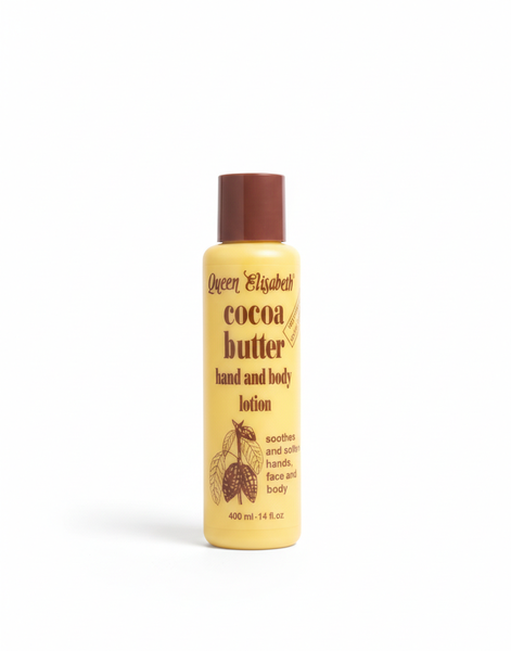 Queen Elisabeth Cocoa Butter Hand &amp; Body Lotion - 400ml