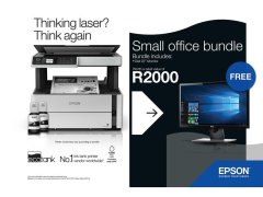 Epson Mono Ecotank M2170 3-in-1 Wi-Fi Printer Small Office Bundle