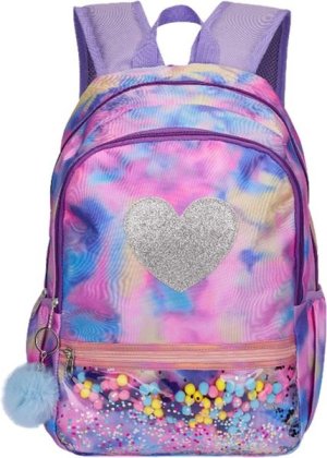 Quest Tie Dye Backpack Purple
