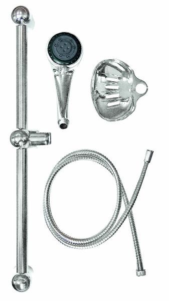 The Bathroom Shop - Sliding Rail Set - 3 Settings