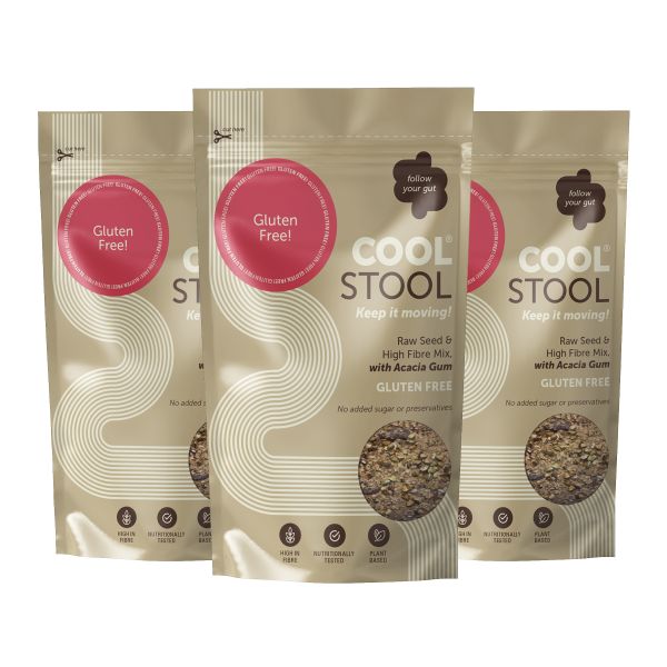 Cool Stool - Gut Health, High Fibre Seed Mix - Trio Pack - Gluten Free