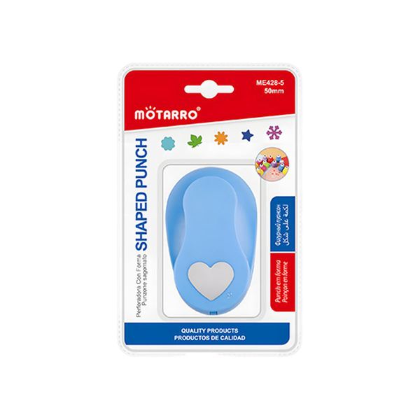 Assorted Colors And Shapes 5Cm Arts/Crafts Hole Puncher