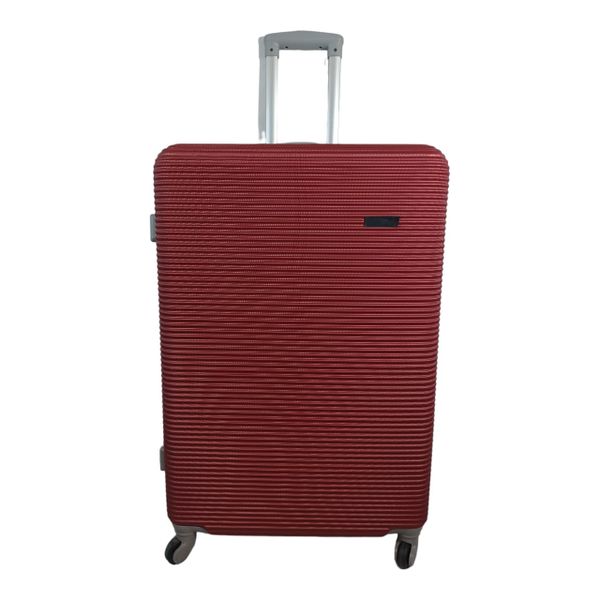 Smte - 1 Piece Hard Outer Shell Luggage Set- Red 70