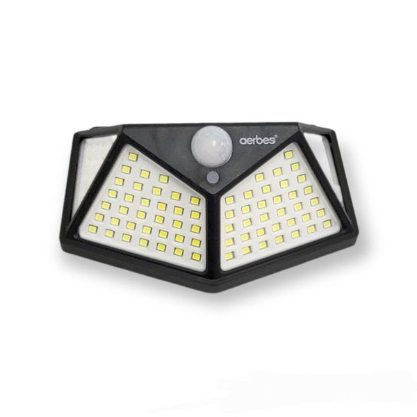 Rozark Aerbes 4 Sided Solar Powered Outdoor Light