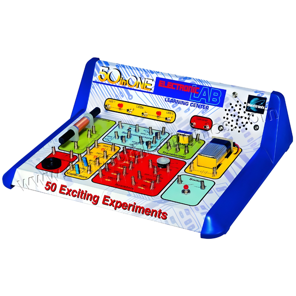 50-in-1 Electronic Project Lab - DIY Educational Electronics Kit - MX-904