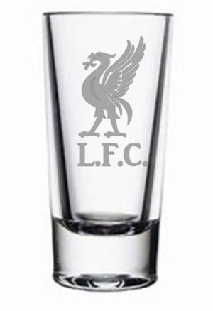 Liverpool Football Club - Etched Shot Glass (Set of 6)