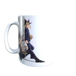 Pharoh and Yugi - Yu-Gi-Oh Coffee Mug