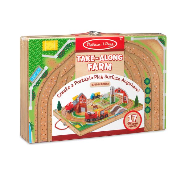 Melissa &amp; Doug Take Along Vehicle Set - Farm