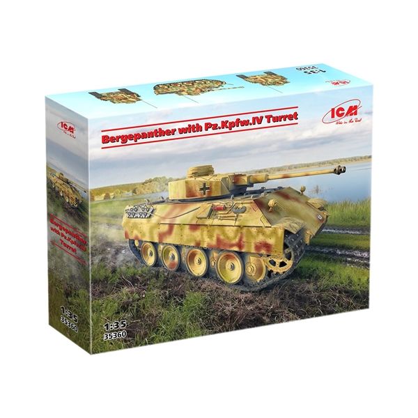 ICM35360 1/35 Bergepanther with Pz.Kpfw.IV Turret
