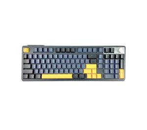 T - Wolf 3 Mode Connection Three Mold Mechanical Keyboard Black 99 Keys