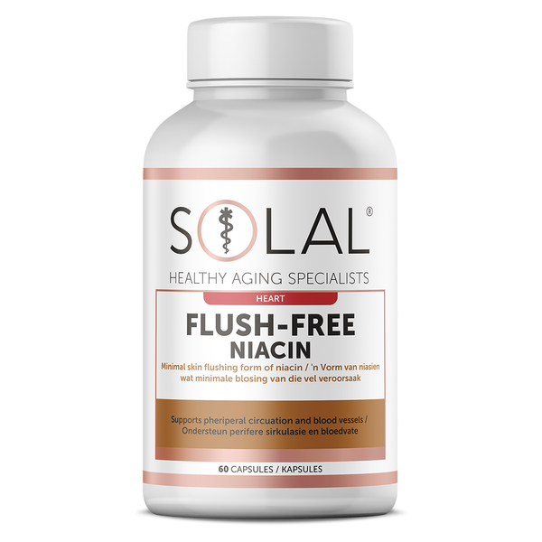 Solal Niacin-Flush Free-Vit B3 500mg 60