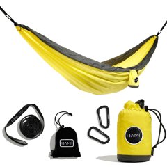 HAMI Hive Double Portable Hammock made from 100% Recycled Materials